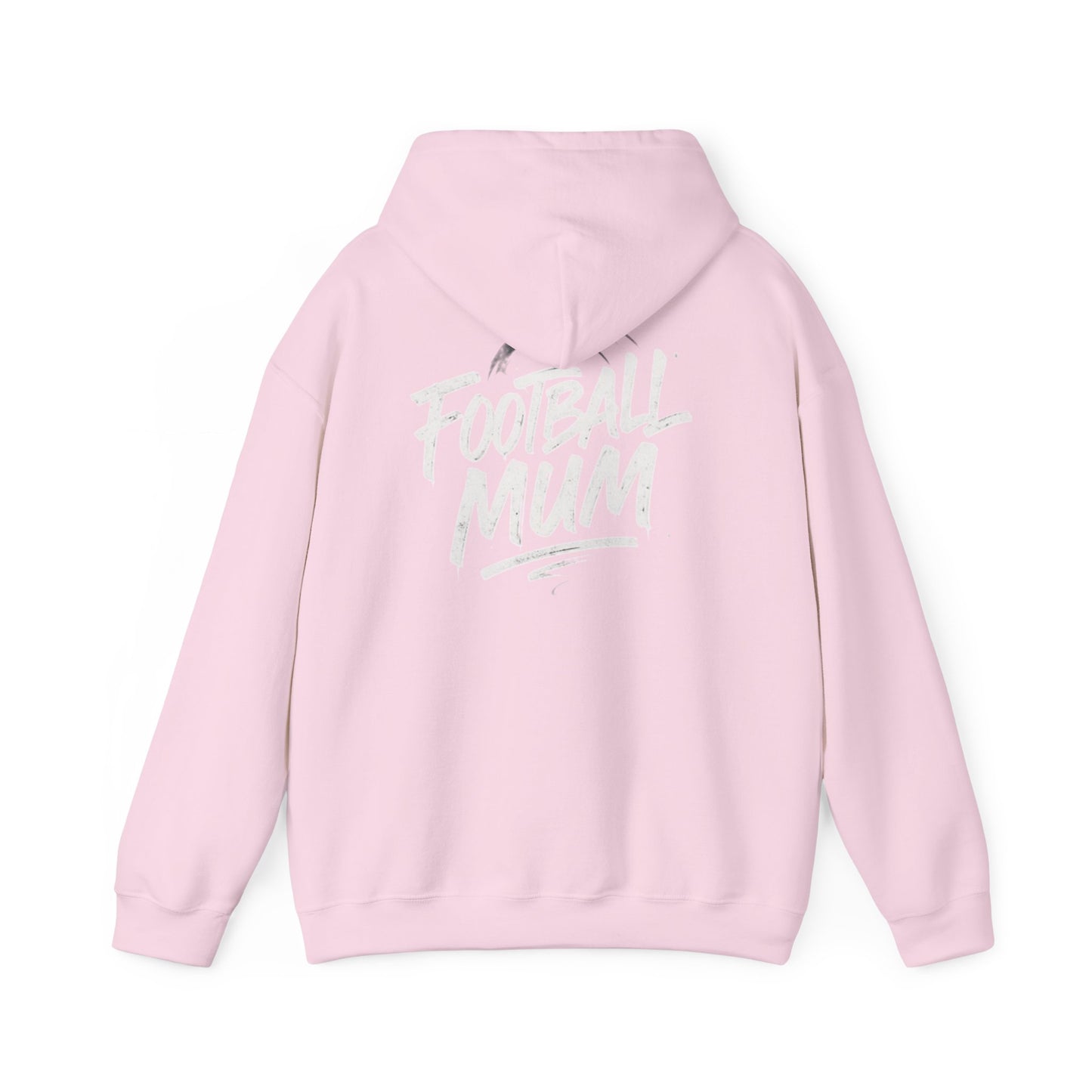 Football Mum Hooded Sweatshirt - RISE ABOVE - Unisex Hoodie for Sports Moms, Gifts for Football Fans, Casual Wear