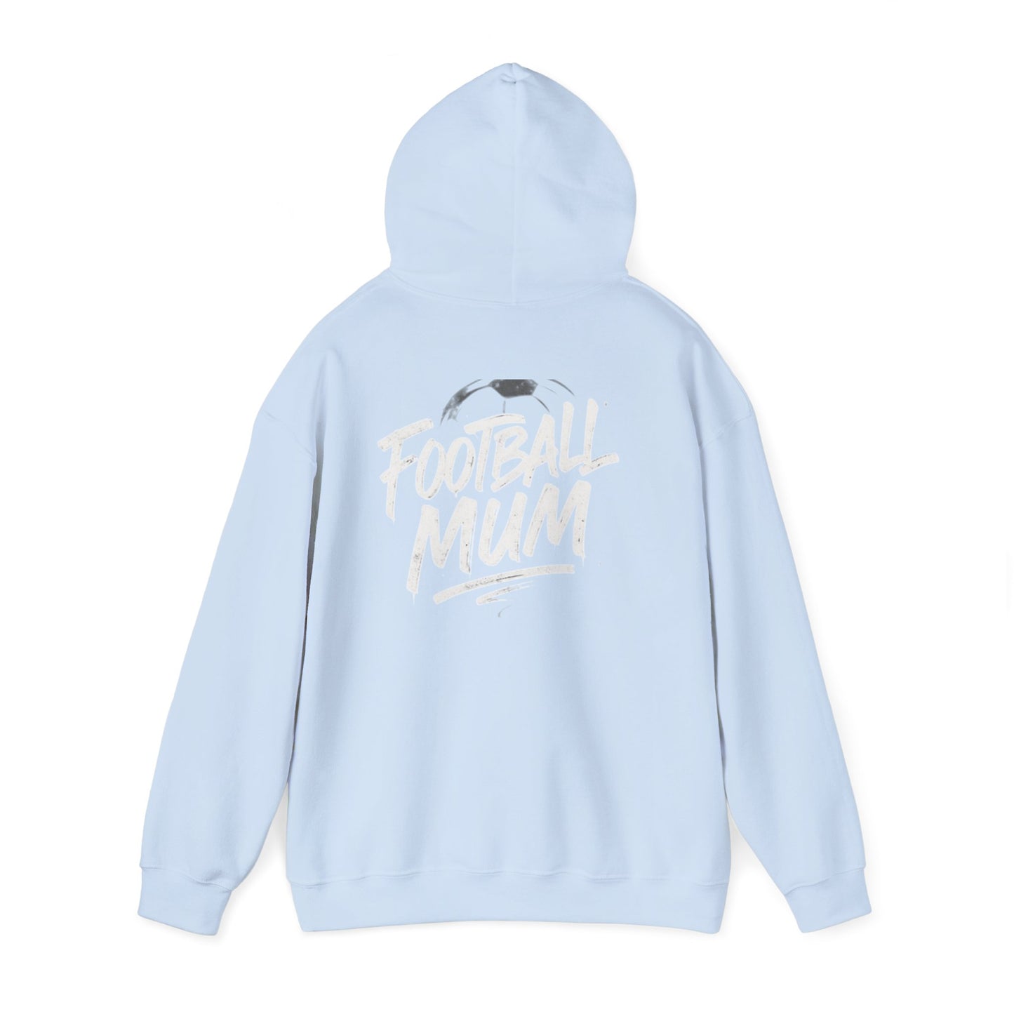 Football Mum Hooded Sweatshirt - RISE ABOVE - Unisex Hoodie for Sports Moms, Gifts for Football Fans, Casual Wear