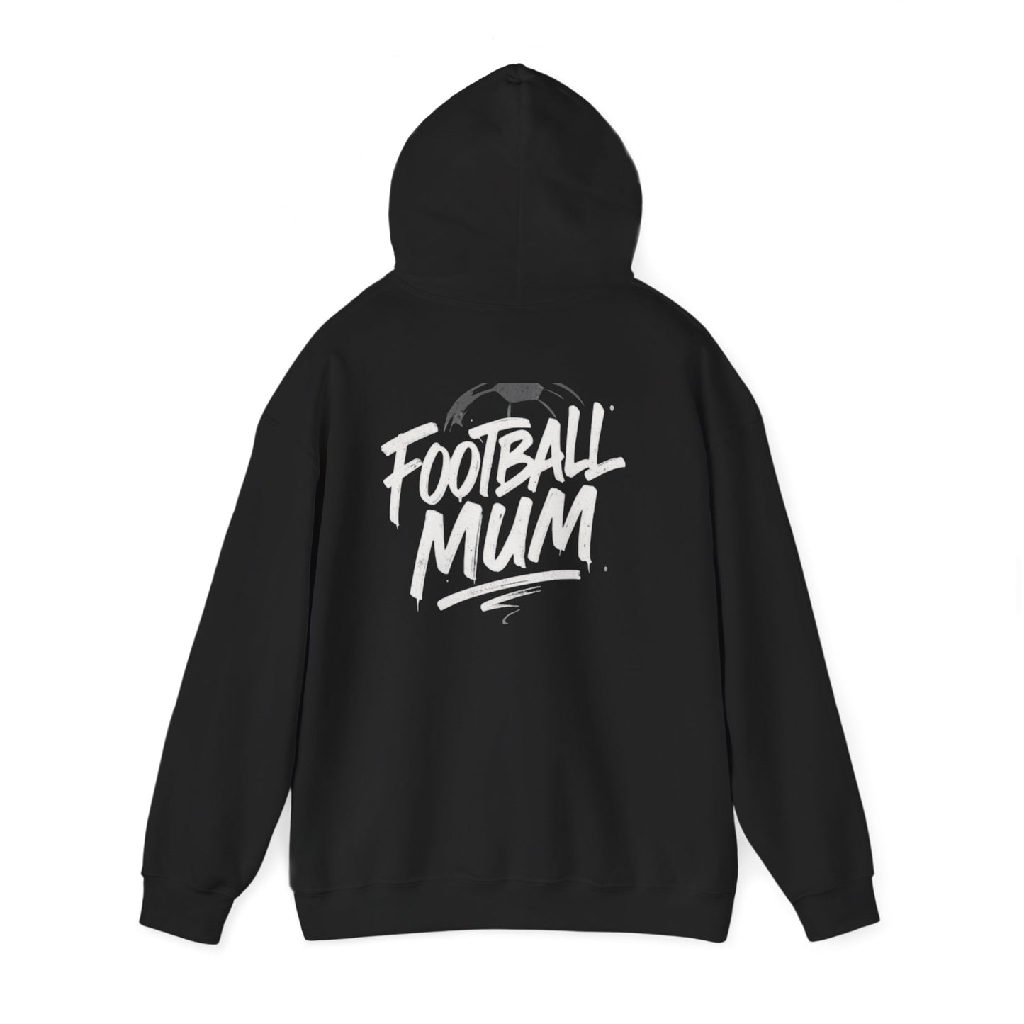 Football Mum Hooded Sweatshirt - RISE ABOVE - Unisex Hoodie for Sports Moms, Gifts for Football Fans, Casual Wear