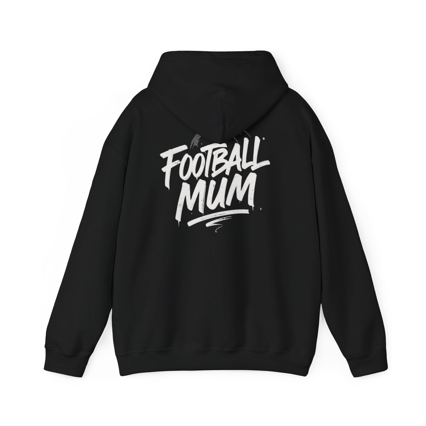 Football Mum Hooded Sweatshirt - RISE ABOVE - Unisex Hoodie for Sports Moms, Gifts for Football Fans, Casual Wear