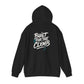 Unisex Inspirational Hoodie for All Seasons, Unisex Sweatshirt, CLXMB RISE ABOVE