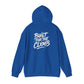 Unisex Inspirational Hoodie for All Seasons, Unisex Sweatshirt, CLXMB RISE ABOVE