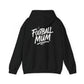Football Mum Hooded Sweatshirt - RISE ABOVE - Unisex Hoodie for Sports Moms, Gifts for Football Fans, Casual Wear