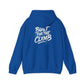 Unisex Inspirational Hoodie for All Seasons, Unisex Sweatshirt, CLXMB RISE ABOVE