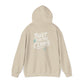 Unisex Inspirational Hoodie for All Seasons, Unisex Sweatshirt, CLXMB RISE ABOVE